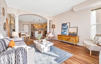Living and kitchen
